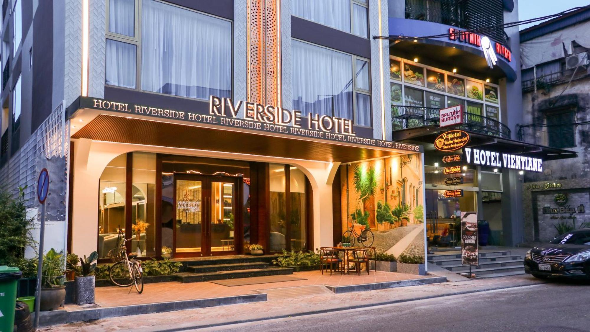 Riverside Hotel Vientiane Exterior foto